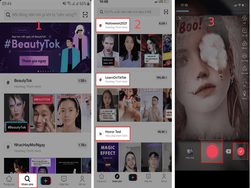 Cách lấy filter trên tiktok