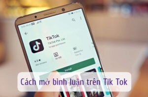 Cách mở tính năng bình luận trên tiktok