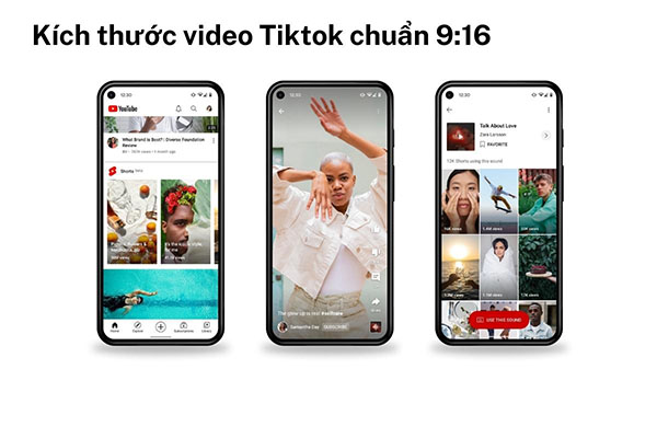 Kích thước video tiktok 