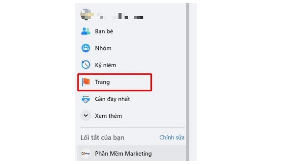 truy cập vào tài khoản Facebook cá nhân