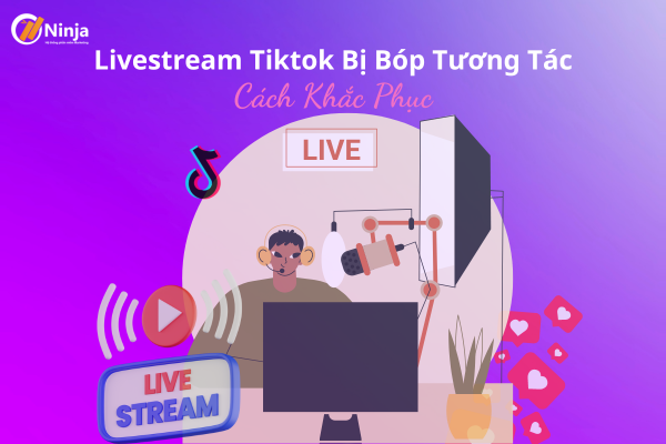 Livestream tiktok bị bóp tương tác